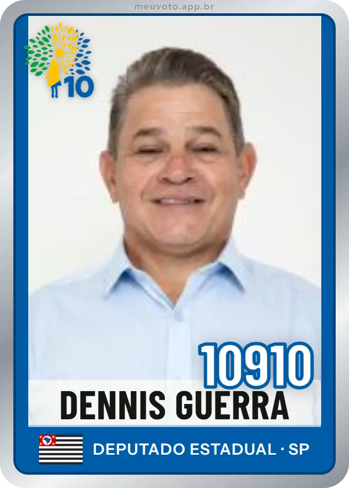 Carta de Dennis Guerra, número 10910, Republicanos