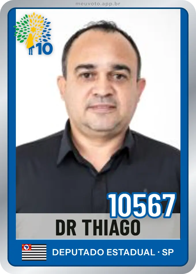 Carta de Dr Thiago, número 10567, Republicanos