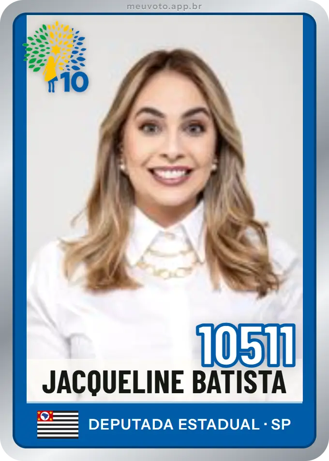 Carta de Jacqueline Batista, número 10511, Republicanos