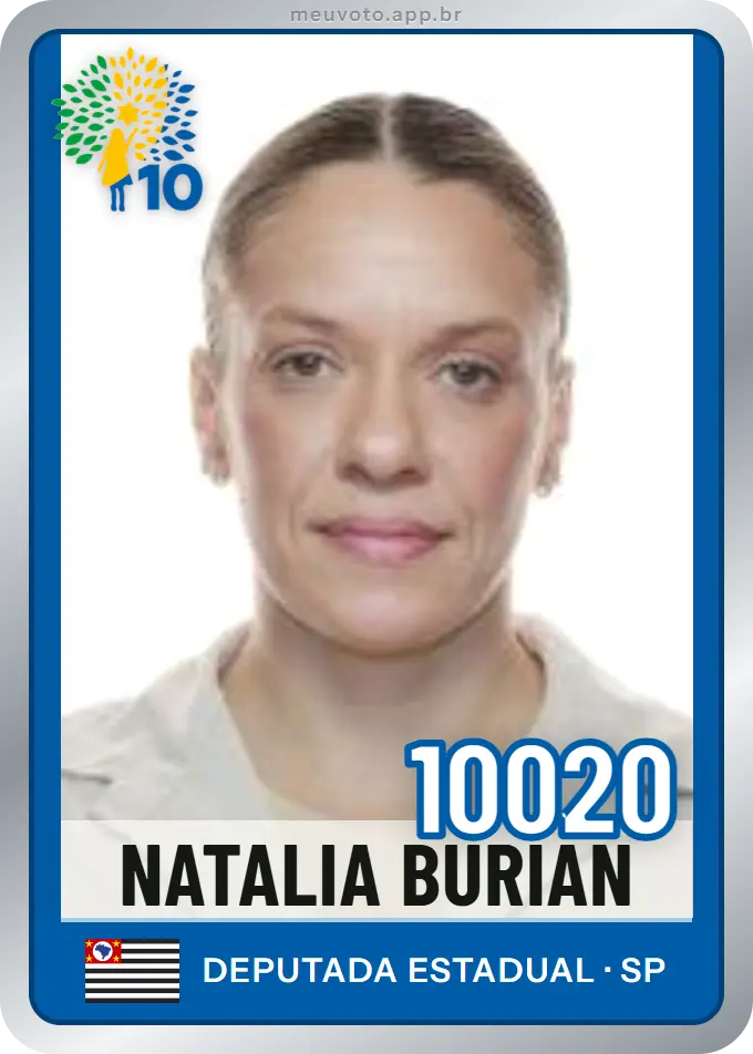 Carta de Natalia Burian, número 10020, Republicanos