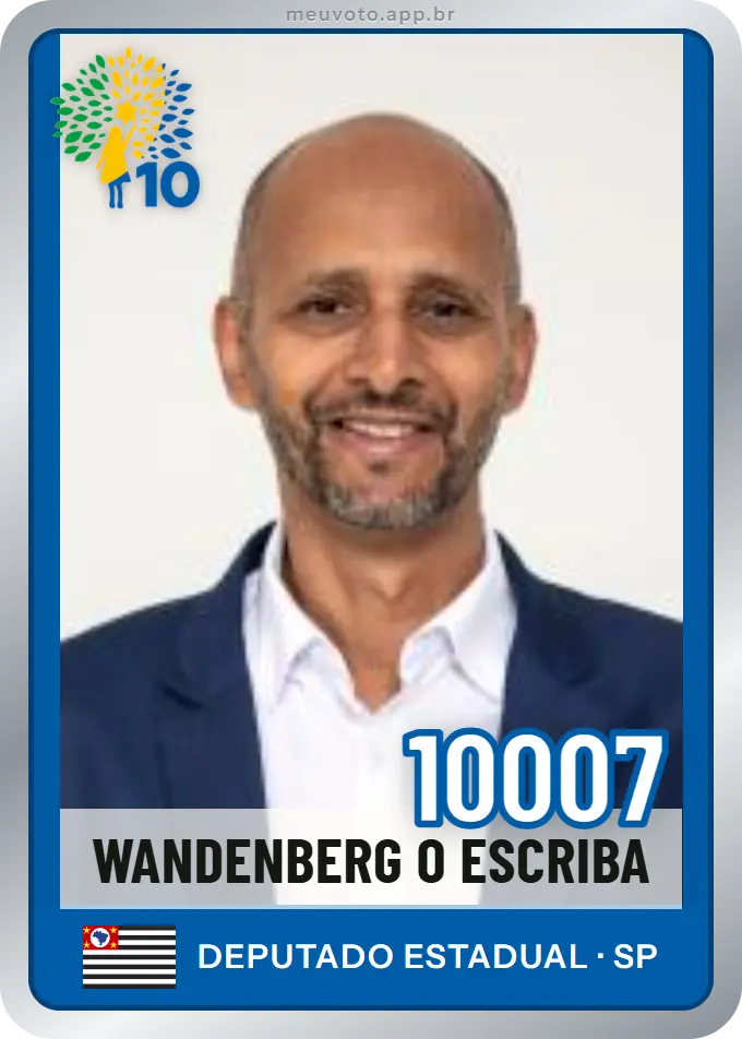 Carta de Wandenberg O Escriba, número 10007, Republicanos