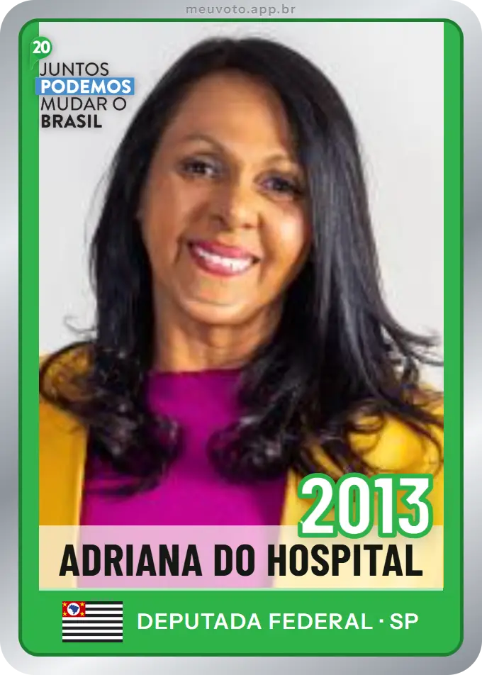 Carta de Adriana do Hospital, número 2013, Podemos