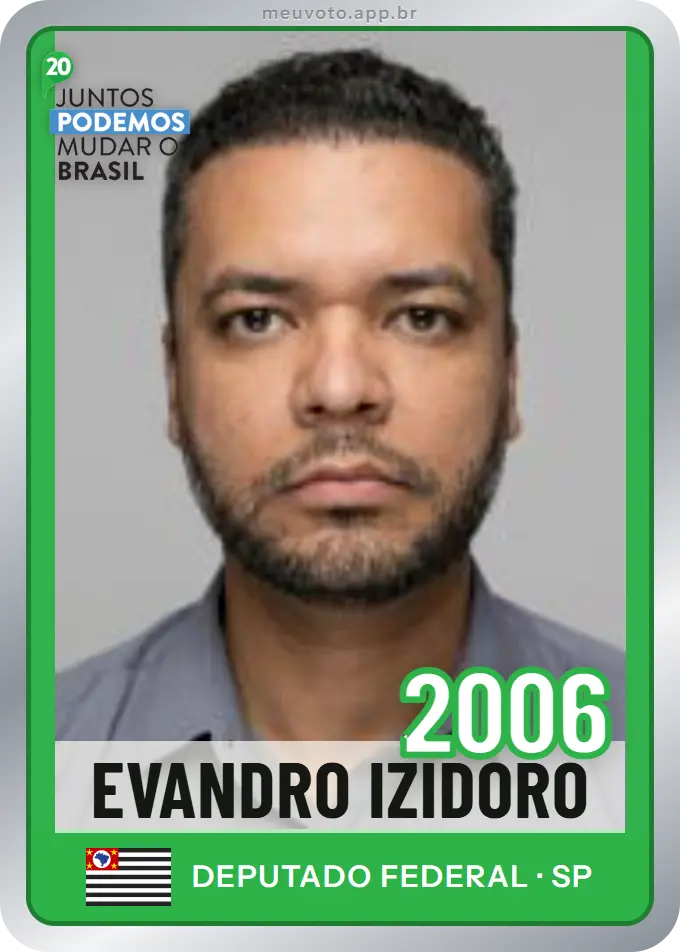 Carta de Evandro Izidoro, número 2006, Podemos