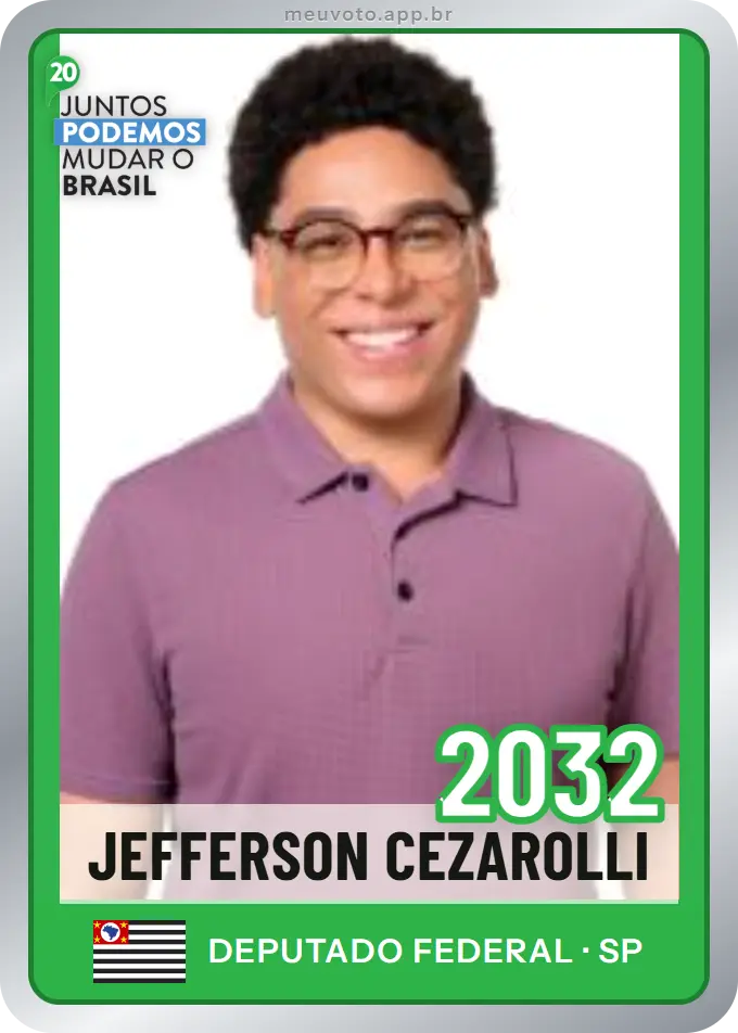 Carta de Jefferson Cezarolli, número 2032, Podemos