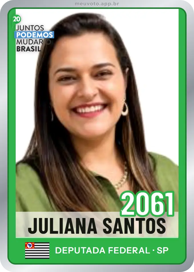 Carta de Juliana Santos, número 2061, Podemos