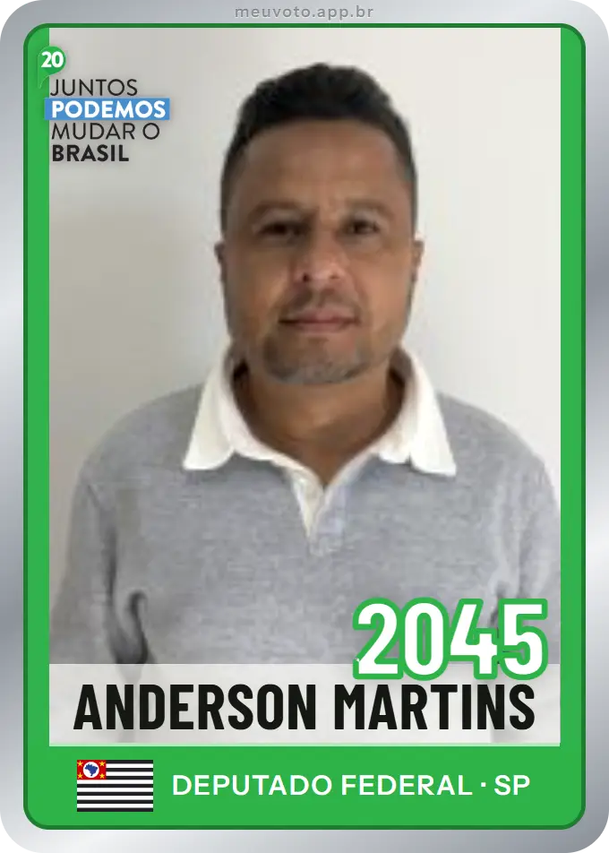 Carta de Anderson Martins, número 2045, Podemos