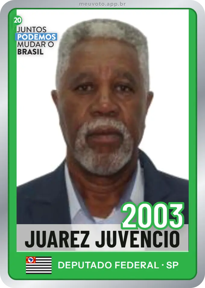 Carta de Juarez Juvêncio, número 2003, Podemos