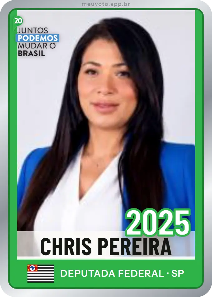 Carta de Chris Pereira, número 2025, Podemos