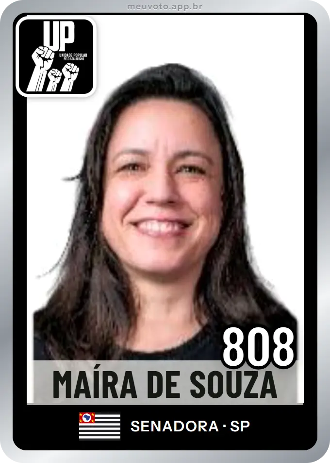 Carta de Maíra de Souza, número 808, UP