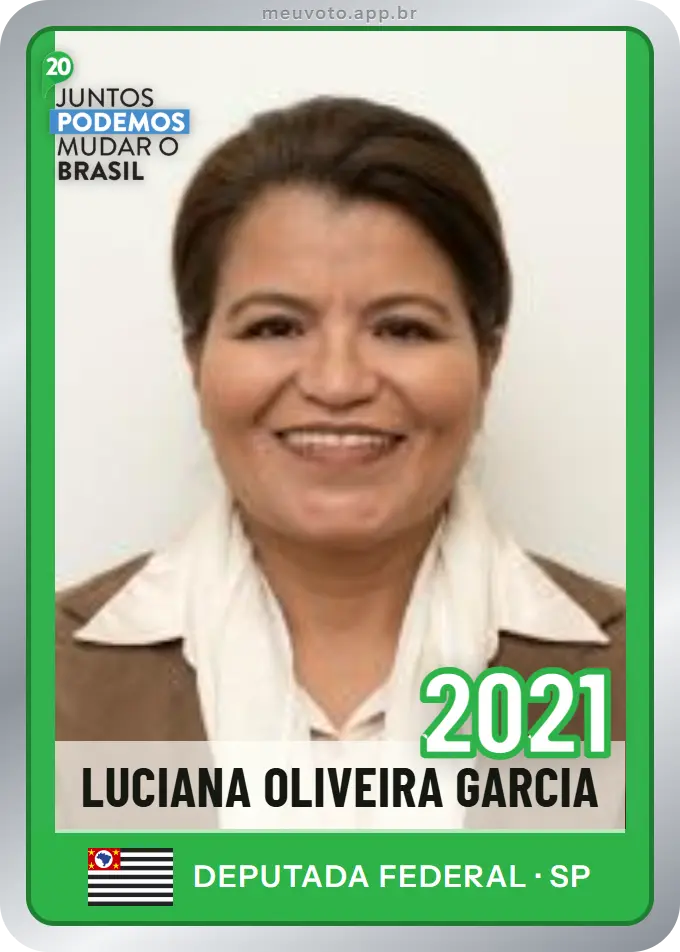 Carta de Luciana Oliveira Garcia, número 2021, Podemos
