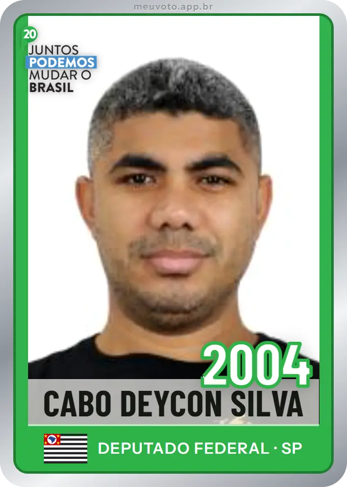 Carta de Cabo Deycon Silva, número 2004, Podemos