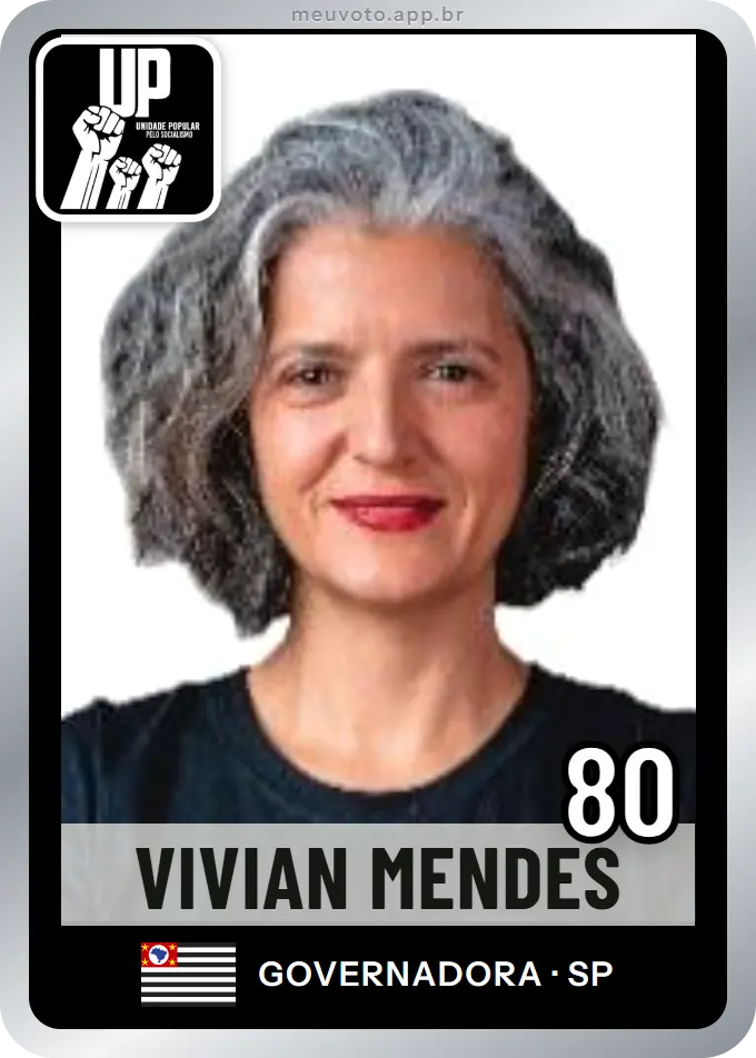Carta de Vivian Mendes, número 80, UP