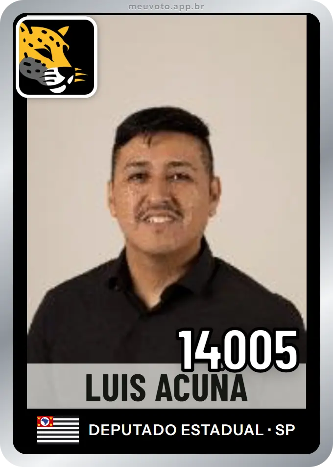 Carta de Luis Acuña, número 14005, Missão