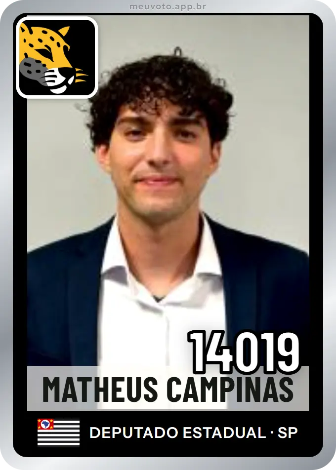 Carta de Matheus Campinas, número 14019, Missão