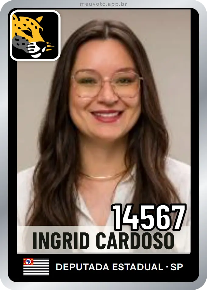 Carta de Ingrid Cardoso, número 14567, Missão