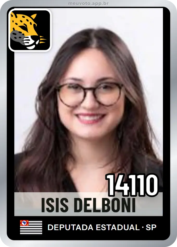 Carta de Isis Delboni, número 14110, Missão