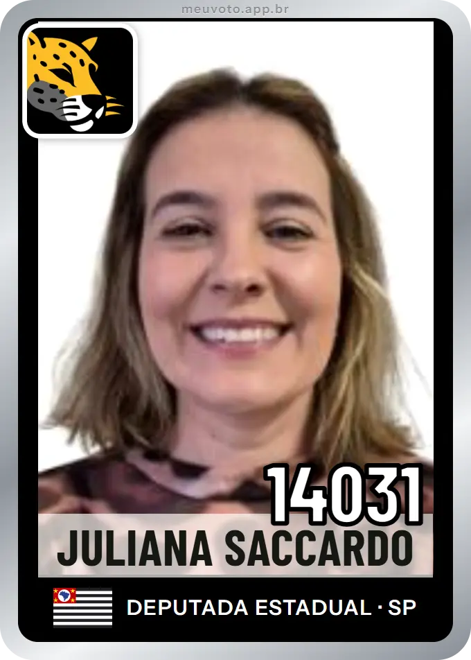 Carta de Juliana Saccardo, número 14031, Missão