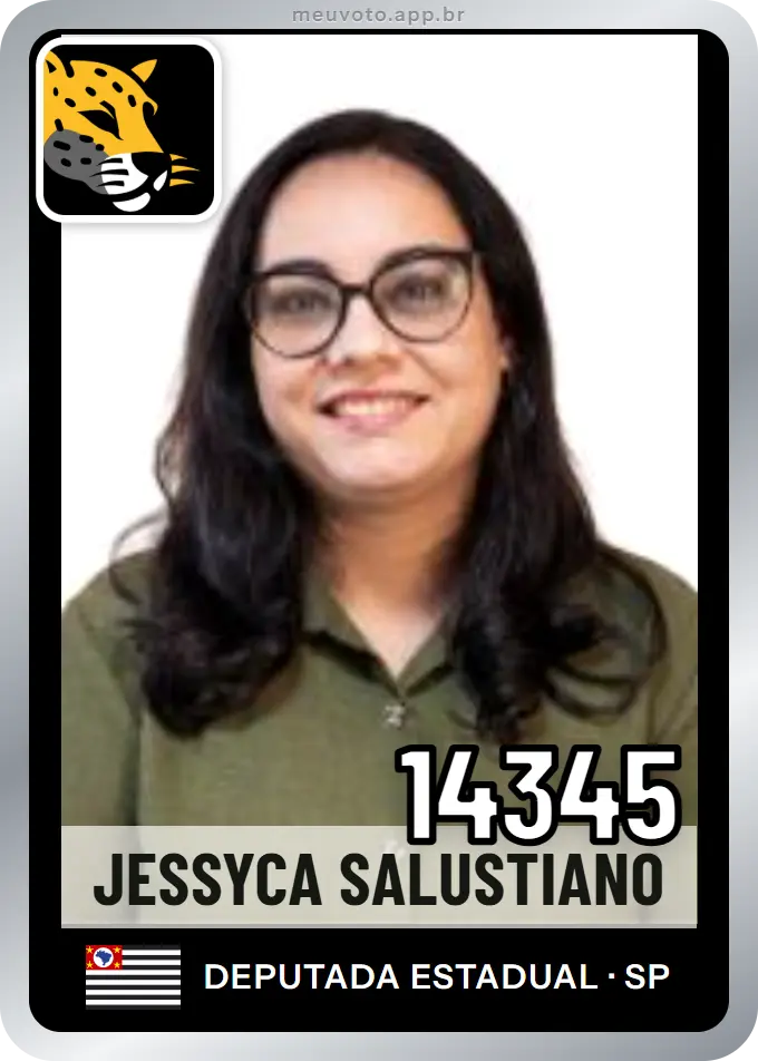 Carta de Jessyca Salustiano, número 14345, Missão