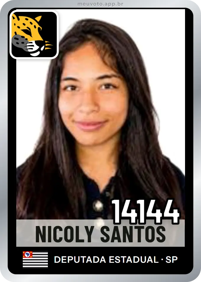 Carta de Nicoly Santos, número 14144, Missão