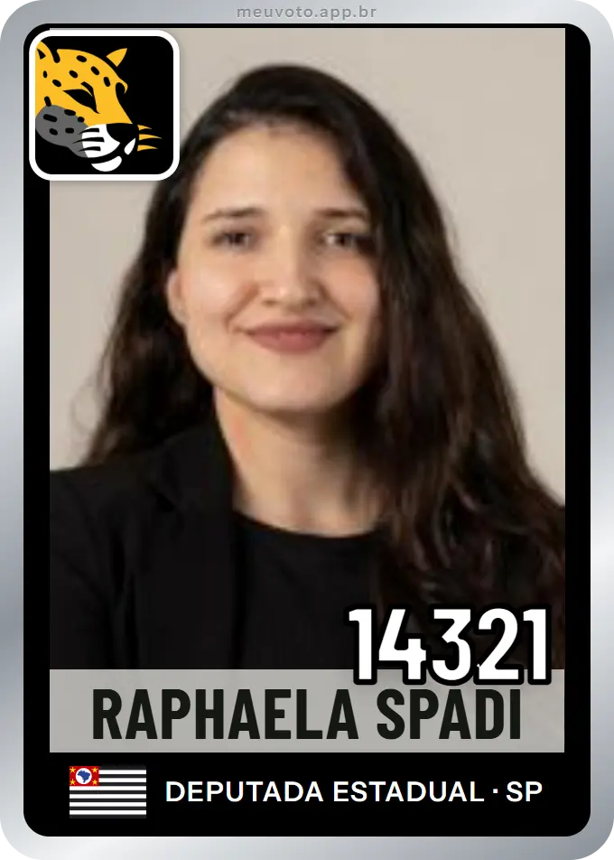 Carta de Raphaela Spadi, número 14321, Missão