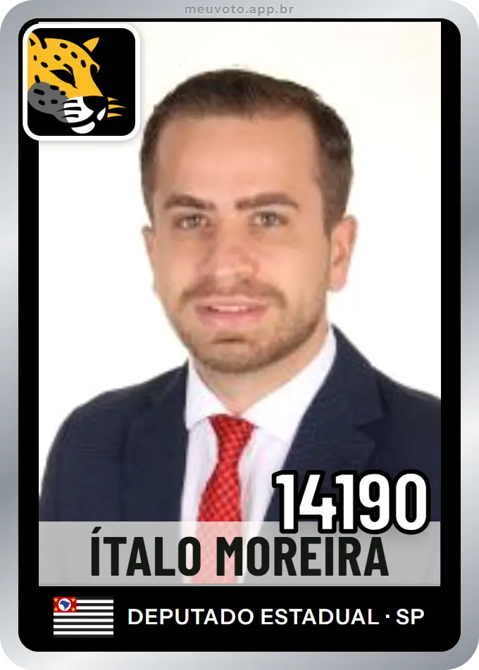 Carta de Ítalo Moreira, número 14190, Missão