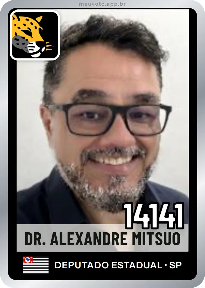 Carta de Dr. Alexandre Mitsuo, número 14141, Missão