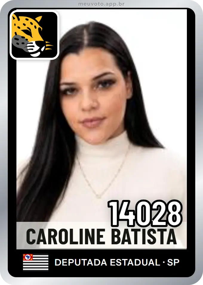 Carta de Caroline Batista, número 14028, Missão