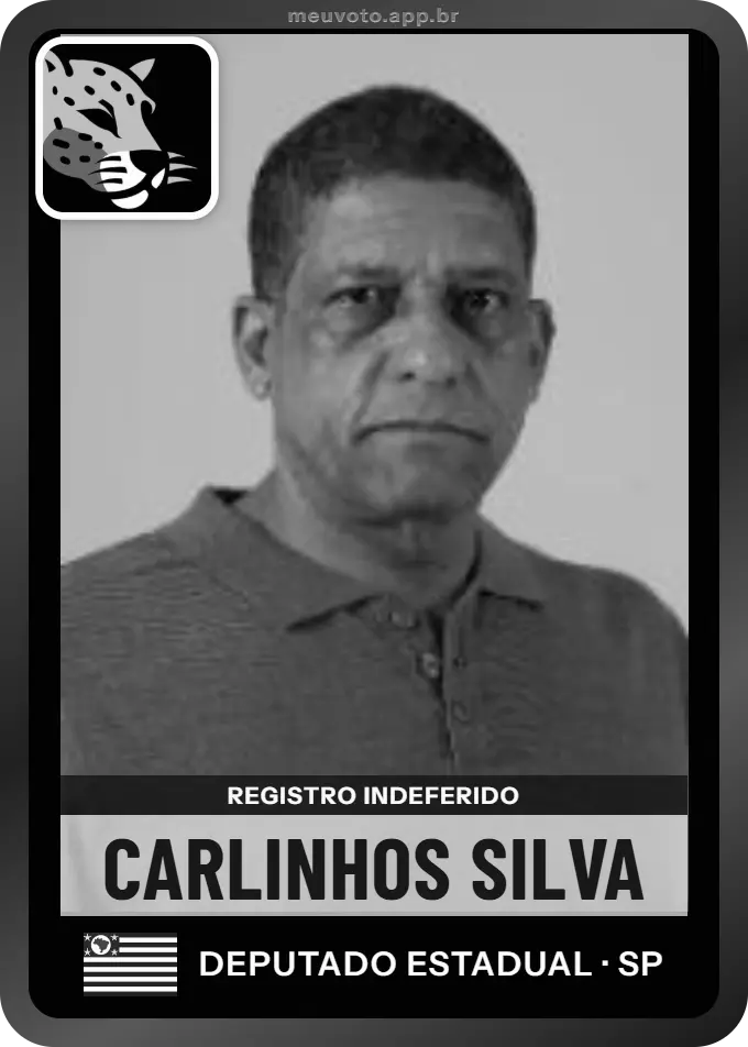 Carta de Carlinhos Silva, Missão. Teve o registro indeferido pelo TSE e não vai à urna.