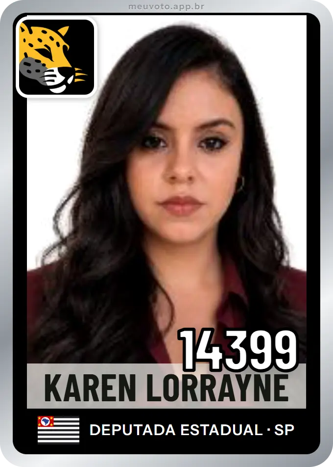 Carta de Karen Lorrayne, número 14399, Missão