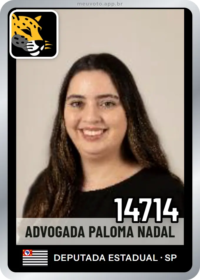Carta de Advogada Paloma Nadal, número 14714, Missão