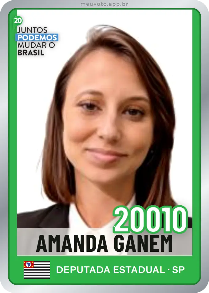 Carta de Amanda Ganem, número 20010, Podemos