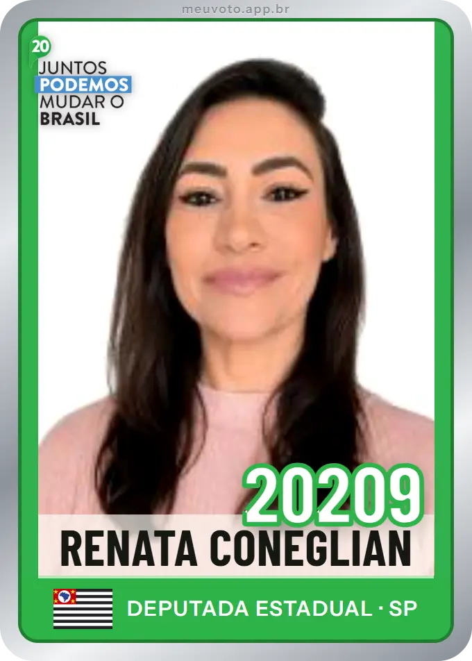 Carta de Renata Coneglian, número 20209, Podemos