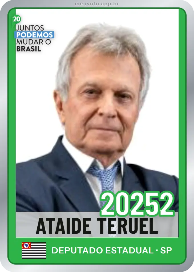 Carta de Ataide Teruel, número 20252, Podemos