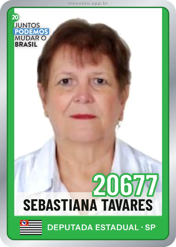 Carta de Sebastiana Tavares, número 20677, Podemos