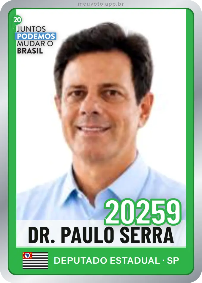 Carta de Dr. Paulo Serra, número 20259, Podemos