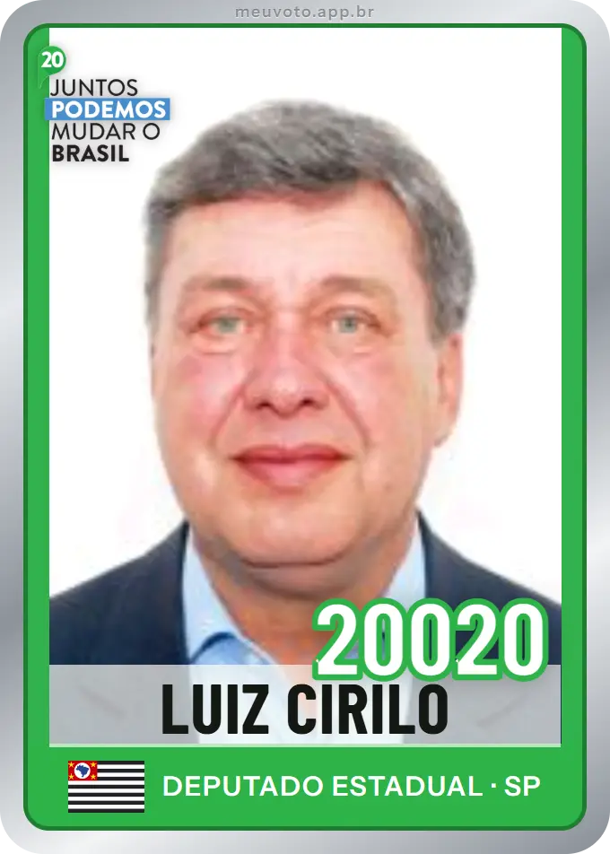 Carta de Luiz Cirilo, número 20020, Podemos