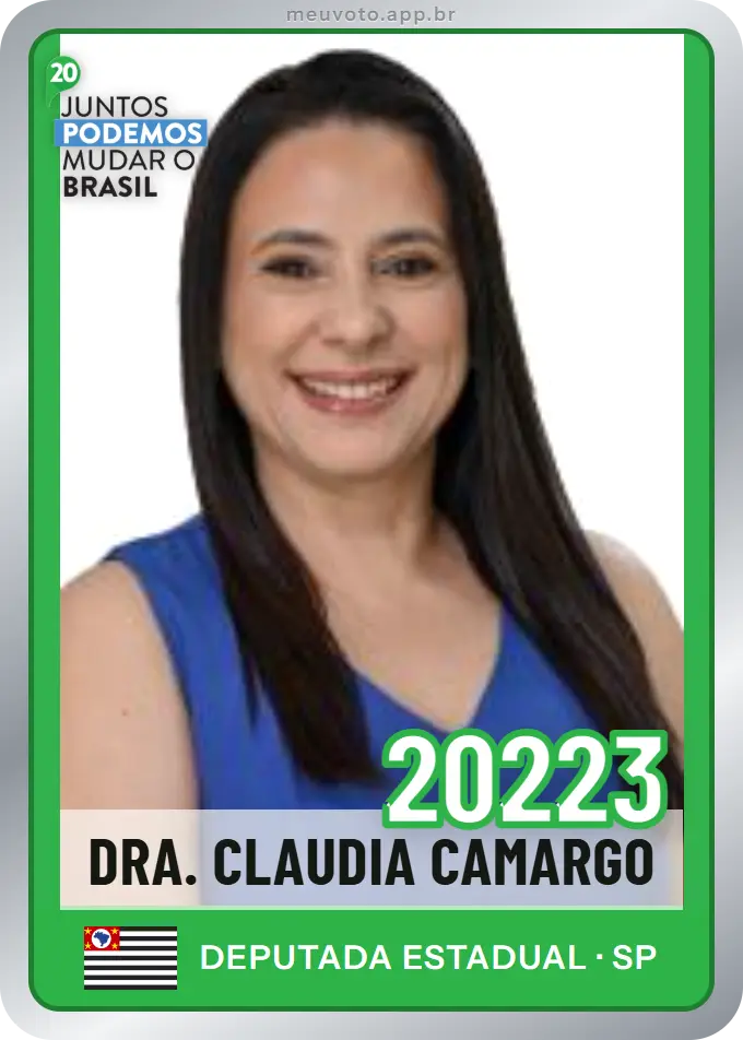 Carta de Dra. Claudia Camargo, número 20223, Podemos
