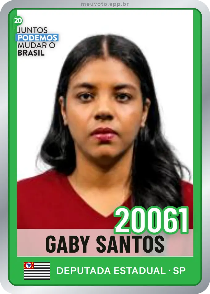 Carta de Gaby Santos, número 20061, Podemos