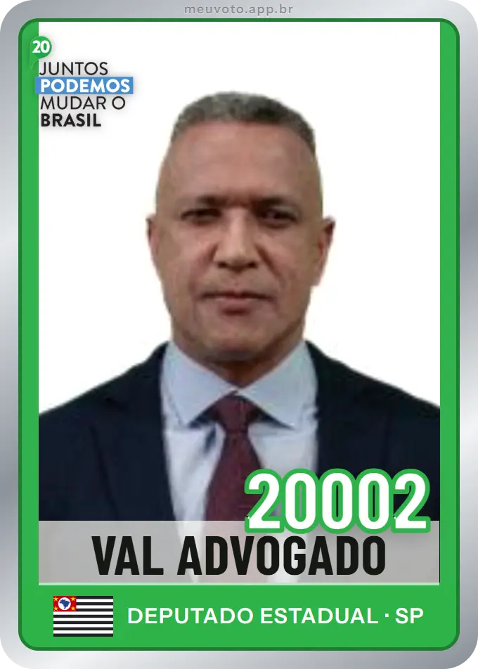 Carta de Val Advogado, número 20002, Podemos