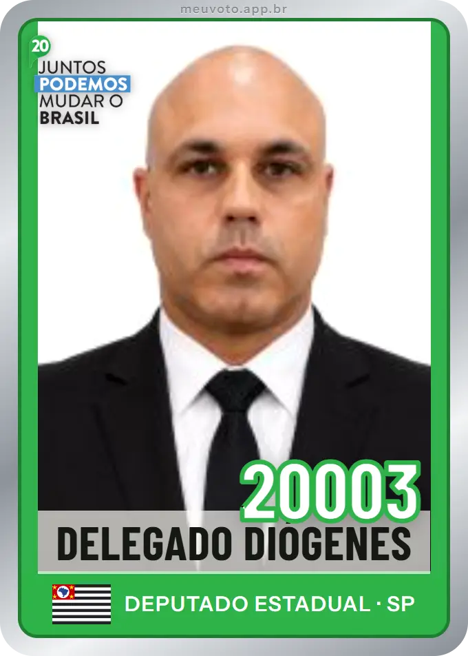 Carta de Delegado Diógenes, número 20003, Podemos