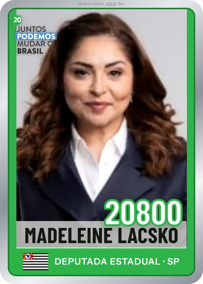 Carta de Madeleine Lacsko, número 20800, Podemos