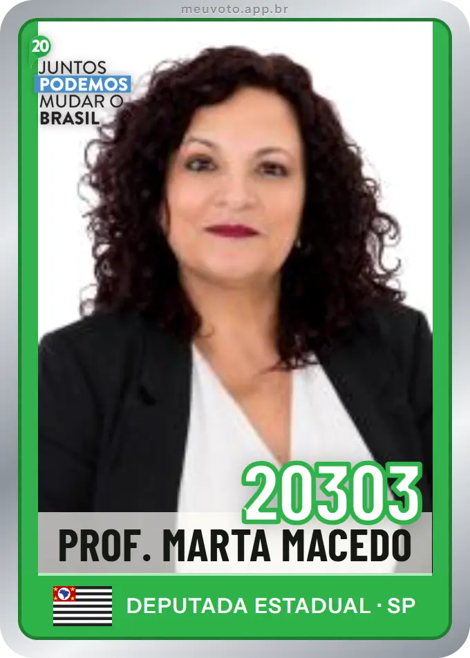 Carta de Prof. Marta Macedo, número 20303, Podemos