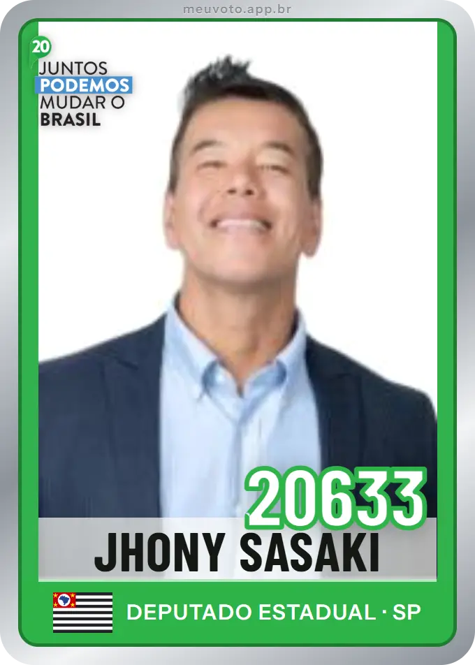 Carta de Jhony Sasaki, número 20633, Podemos