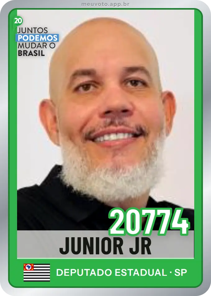 Carta de Junior Jr, número 20774, Podemos