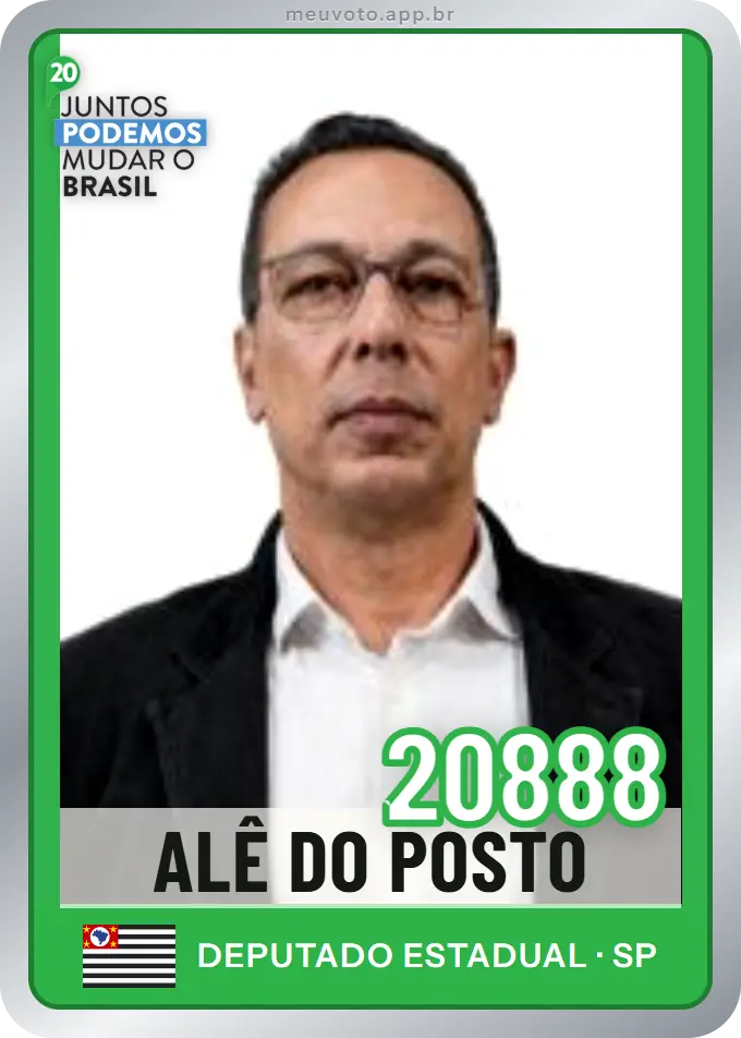 Carta de Alê do Posto, número 20888, Podemos