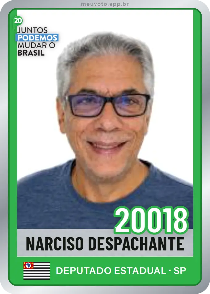 Carta de Narciso Despachante, número 20018, Podemos