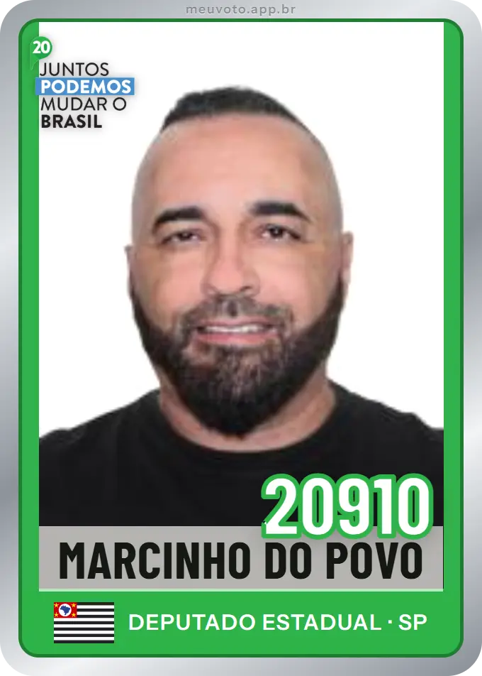 Carta de Marcinho do Povo, número 20910, Podemos