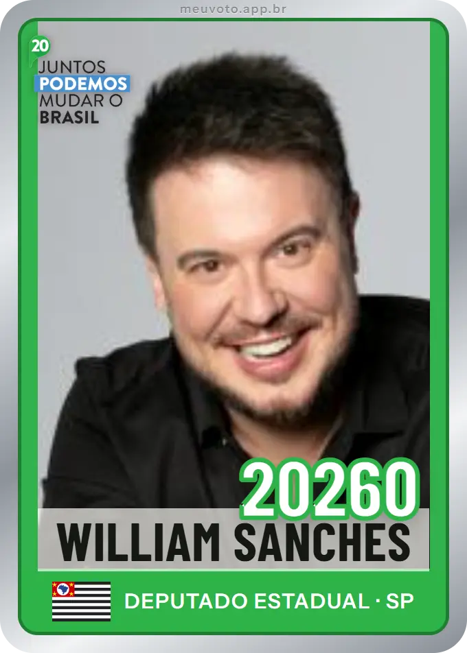 Carta de William Sanches, número 20260, Podemos