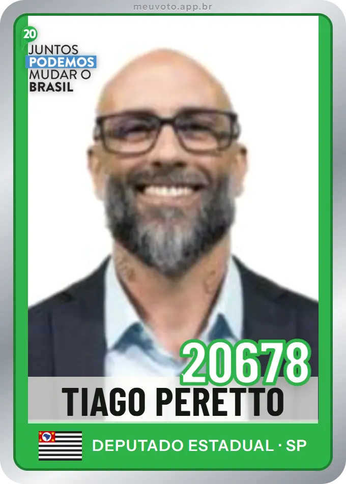 Carta de Tiago Peretto, número 20678, Podemos
