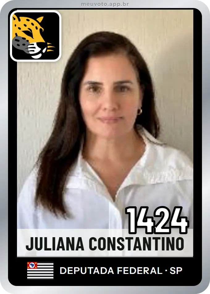 Carta de Juliana Constantino, número 1424, Missão